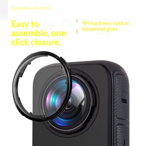 Film de protection en verre pour objectif Insta360 X4/X5 pour caméra sportive <span class=keywords><strong>panoramique</strong></span> avec fonctions anti-rayures rotatives - Product Image 4