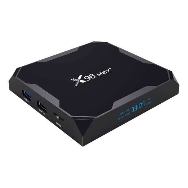 Hot Sale Android 9 S905X3 X96 Max Plus Set Top TvBox 2GB 4GB 16GB 32GB 8K Smart Android Tv Box