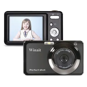 Winait Factory Customization Cheap Digital Still Video Camera with 2.4'' TFT Color Display and 8x Digital Zoom