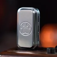 Diapason en acier inoxydable sans titane à trois couches, jouet anti-stress en métal EDC magnétique à pousser-tirer, jouet pour les doigts