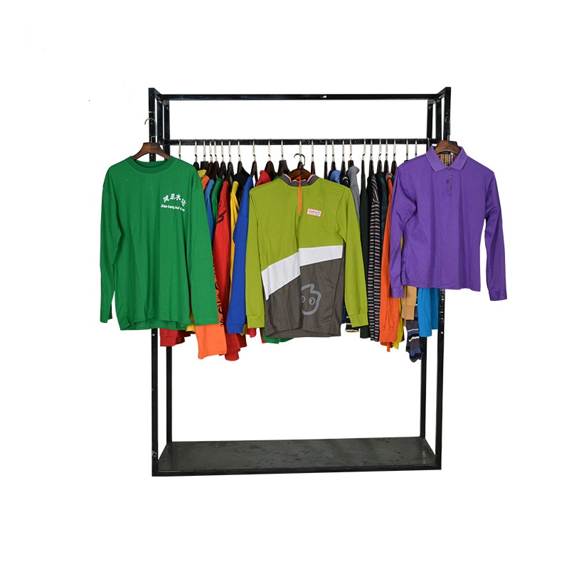 Cheap Price Wholesale Used Summer Men Clothes Long Short Sleeve Shirt Second Hand Clothing