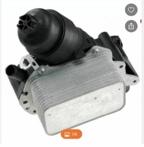Enfriador de aceite de motor diésel para Fiat <span class=keywords><strong>Mercedes</strong></span>-<span class=keywords><strong>Benz</strong></span> Nissan Renault Opel 1.6DCI 152085948R 152081926R - Product Image 2