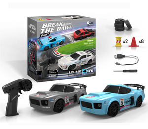 Mili 2025 Mới 1-24 Tốc Độ Cao Bốn Bánh Xe Điều Khiển Từ Xa Ổ Đĩa Trôi Xe <span class=keywords><strong>ABS</strong></span> Vỏ Xe 2.4G <span class=keywords><strong>RC</strong></span> Xe Cho Trẻ Em - Product Image 3