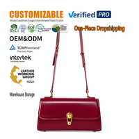 Nouveau Sac à Main en Cuir Véritable pour Femme, Sac Bandoulière de Luxe en Cuir de Vachette, Sac Messager Élégant de Marque de Créateur