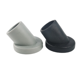 Protection de pieds en PVC pour tube rond de 22 mm, noir/gris, antidérapante, durable, épaissie, accessoires pour pieds de meubles - Product Image 4