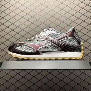 Nouvelles baskets montantes de luxe en maille de haute qualité pour hommes et femmes, style lacets, sport, équilibre, bout souple, chaussures de marche BV - Product Image 5