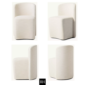 Fábrica de Muebles RHMAKER RH, Juego de Muebles de Comedor Personalizados de Estilo Americano DELPHINE ROUND, Mesa de Comedor de Madera Maciza para Villa - Product Image 3