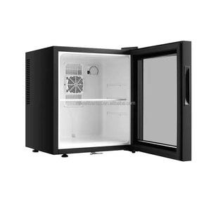 Mini Refrigeradores al por Mayor para el Hogar, 30L 40L, Logotipo Personalizado, Puerta de Vidrio, Precio de Fábrica para Hoteles - Product Image 3