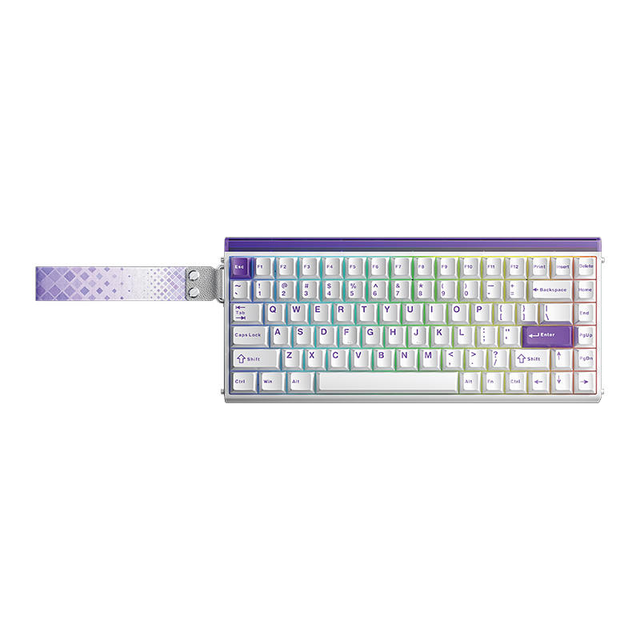 AULA Hero 84 HE 75% Wired RGB Magnetic USB-C Programmable Gaming Mechanical Hall Effect Keyboard with Adjustable Actuation