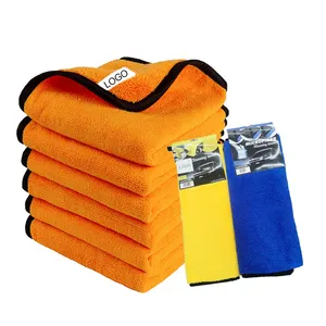 ODM OEM 800 1000 1200 gsm 차 수건 차 세척을 위한 고급 Microfiber 청소 피복 수건