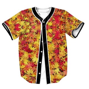 Camisetas de Béisbol Personalizadas OEM PIHA SPORTS, Diseño Sublimado con Nombre del Equipo, Multicolores, para Hombre, en Poliéster/Algodón - Product Image 6
