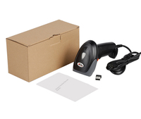 Escáner de Código de Barras Edoo de Alta Calidad y Bajo Precio, Hecho en China, para Supermercados, Almacenes y Tiendas, de Escritorio, Portátil, USB, QR, 1D y 2D