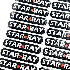 Custom Raised Logo Soft Crystal Epoxy <strong>Sticky</strong> Epoxy Gel Glue <strong>Label</strong> Printing Clear Resin Domed Stickers 3D Epoxy Doming Sticker - Product Image 5
