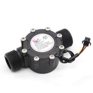 Medidor de Flujo de Turbina de Efecto Hall de Plástico Nylon Dijiang DN15-DN50, Sensor de Flujo de Agua Líquida ZJ-DN32 2-120LPM para Agua Potable - Product Image 5