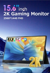 Nouveauté Moniteur de jeu portable 15,6 pouces 2K pour ordinateur portable Ps4 comme deuxième écran avec une résolution de 2560*1440 - Product Image 2