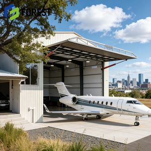 Hangar de Aviones con Estructura de Acero Industrial Profesional Personalizado, Resistente a Terremotos, para Construcción de Aeropuertos, con Servicio de Diseño - Product Image 1