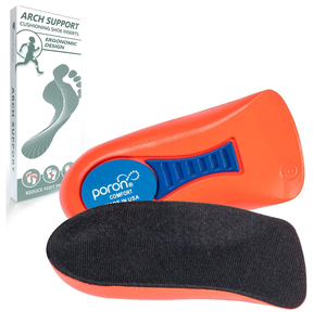 Supports de talon pour femmes et hommes, inserts pour fasciite plantaire, coussinets anti-douleur pour le talon, anti-choc pour épine calcanéenne et tendinite d'Achille - Product Image 1