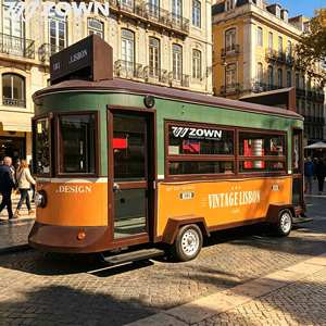 Chariot de vente ambulante électrique sur mesure, 3 roues, avec chauffage intégré, multifonctionnel, de luxe - Product Image 1