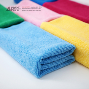 Chiffon de nettoyage en microfibre 12 "x 12" avec logo personnalisé Lot de 8 serviettes en microfibre de qualité supérieure <span class=keywords><strong>4</strong></span> couleurs pour les cuisines et la voiture - Product Image 1