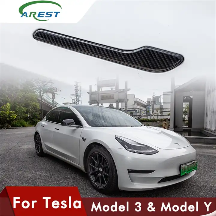 Accessoires en carbone pour Tesla