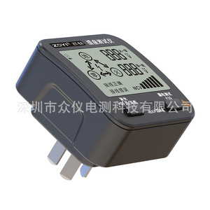Testeur de prise électrique Zoyi Zt E6, détecteur de courant de fuite 30mA, outil de test du fil de mise à la terre - Product Image 4