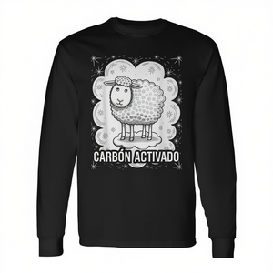 Camiseta de manga larga Whimsical Dreamy Sheep Stars Magic - Product Image 2