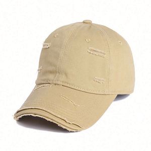 Gorra de Béisbol Unisex al por Mayor, Ajustable, Estilo Vintage, Desgastada, de Algodón Lavado, con Logotipo Personalizado - Product Image 3