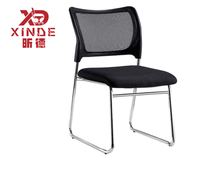 Chaise de conférence empilable sans roulettes, design luxueux, économique, pour hôtel, hall, bureau, salle de réunion, visiteurs