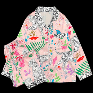 <span class=keywords><strong>ชุด</strong></span><span class=keywords><strong>นอน</strong></span>เซ็กซี่สำหรับสตรีลายเสือดาว - Product Image 3
