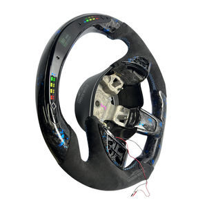 Volant Forgé en Fibre de Carbone pour Fiat <span class=keywords><strong>500</strong></span> <span class=keywords><strong>Abarth</strong></span> 2007-2024 595 695 124 Spider Punto Tipo Ypsilon, Volant de Voiture Sportive - Product Image 3