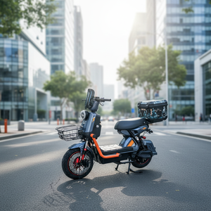 Scooter/Moped Motorcycle 800W/1500W Motor <b>72V</b> Lead Acid <b>Battery</b> Carbon Steel Frame 3 Speed Electronic City Bike - Product Image 1
