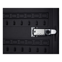 Billige Wand kombination Schloss Passwort wasserdicht schwarz 46 Key Safe Box Cabinet