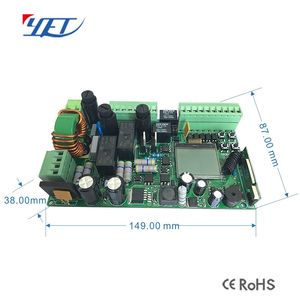 Carte de contrôle de porte battante électrique à double bras YET870-V2.0 AC24V 433MHz avec interface d'alarme et de lumière pour contrôle de code roulant de garage - Product Image 4