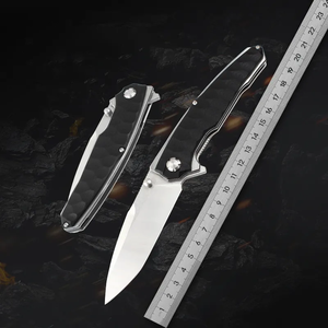 Navaja de bolsillo plegable <span class=keywords><strong>Mora</strong></span> Style G10 con mango, legal para transportar en el Reino Unido, hoja de acero inoxidable D2. - Product Image 1