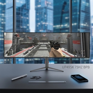 Monitor de Juegos LED 5K de 49 Pulgadas, Pantalla Curva 5120*1440, HDR 75, Frecuencia de Actualización de 144 Hz, Interfaz HD para PC - Product Image 1