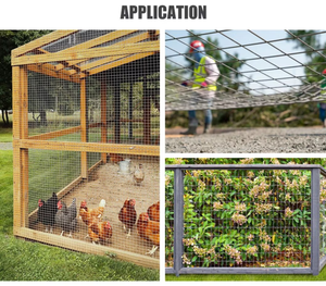 Vente chaude, cage à volaille en acier bon marché, enclos pour animaux, clôture, treillis, portails, treillis carré galvanisé, cage à poulets en fil métallique, treillis soudé - Product Image 4