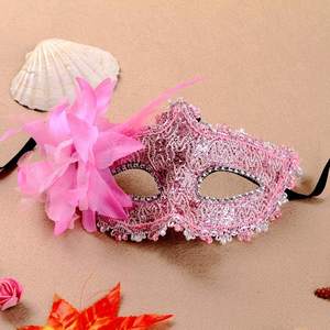 Máscara de fantasia para mulheres, máscara de renda venetiana para carnaval, baile, fornecimento de festa - Product Image 4