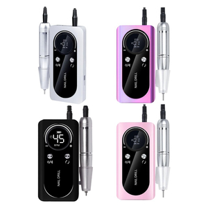 High Speed Mini Rechargeable Portable Electric Nail Drill Polisher Handiece Nail Drill <b>Machine</b> Professional - Product Image 3