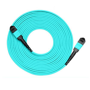 Câble de tronc OM3 MTP MPO multimode de qualité télécom UPC femelle à femelle 8/12/24 fibre 3.0mm LSZH - Product Image 1