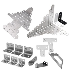 Équerre d'angle en acier robuste pour étagères murales triangulaires d'angle - Product Image 2
