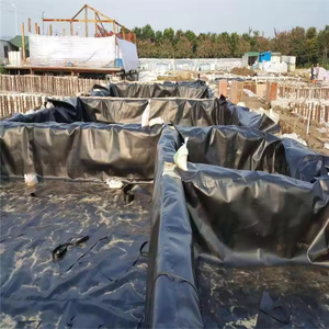 Alta calidad, 1,0mm, 2,0mm, HDPE, Geomembrana, tanque de peces, presa, estanque, revestimiento impermeable a prueba de agua para vertederos, rollo de revestimiento de diseño moderno - Product Image 4