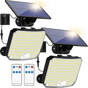 Solar <b>Motion</b> <b>Sensor</b> <b>LED</b> Wall Lamp IP65 Waterproof 5000K Daylight 120 Beam Angle Garden Outdoor Security <b>Lighting</b> CE/RoHS - Product Image 6