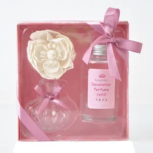 Custom Aroma Gift Pack Wedding Promotional Favor Gift Item Fragrance Flower Diffuser