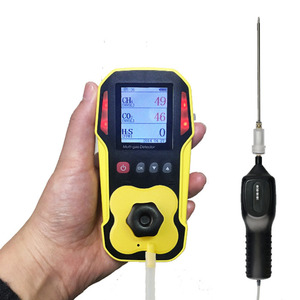 Analisador de biogás com sensores de biogás de alta precisão, analisador portátil multi 4 monitor detector de bio gás para CH4 CO2 H2S O2 - Product Image 1