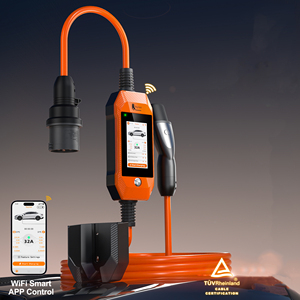 Chargeur de voiture électrique Feyree 7 kW, station de recharge pour voiture électrique 16A NACS 1 phase, mises à jour du micrologiciel OTA, chargeur de voiture électrique avec commande à distance par application - Product Image 1