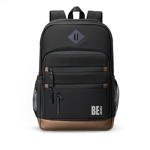TINYAT sac à dos pour ordinateur portable léger pour femmes et hommes sac à la mode avec poches latérales en maille USB pour les voyages et le travail - Product Image 1