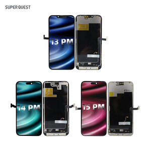 Écran d'affichage OLED flexible Super Quest taille 1:1 pour iPhone 13 14 15 Plus Pro Max Remplacement de l'écran LCD Écran tactile - Product Image 2