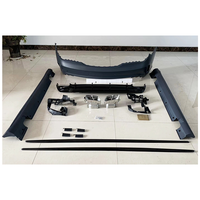 Kit de carrosserie pour Mercedes-Benz CLA W117 2013-2018 : transformation en style AMG (pare-chocs, jupes latérales, diffuseur arrière)