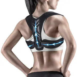 調節可能な医療用ショルダーサポートトレーナー胸部バックブレース姿勢矯正ベルト
