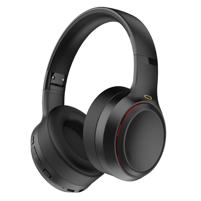 Hot Sale Headphones Good Quality Factory Cheap Wireless Headband ANC Portable Active Noise Cancellation Battery Hybrid Headsets